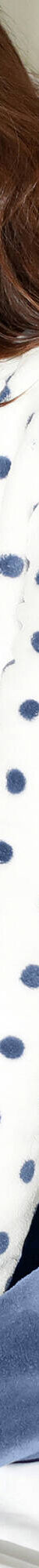 Pyjama polaire imprimé pois toucher peluche manches longues (bleu) Pyjama polaire imprimé pois toucher peluche manches longues (bleu)